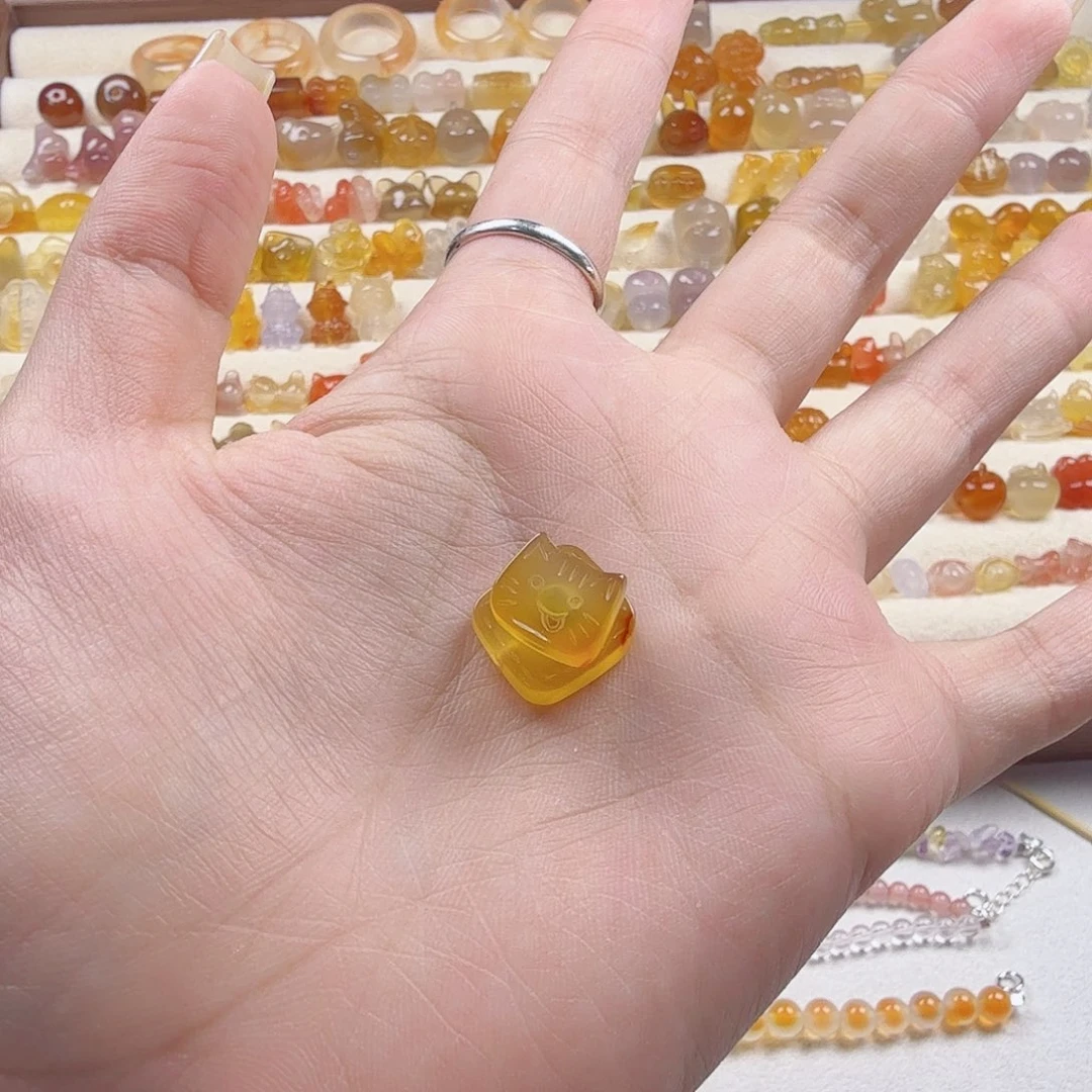 玛瑙/玉髓合金颈饰