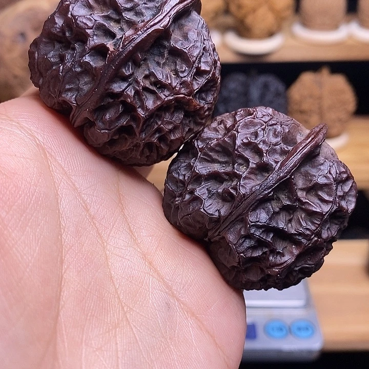 吊坠文玩核桃雪御蟾煌41