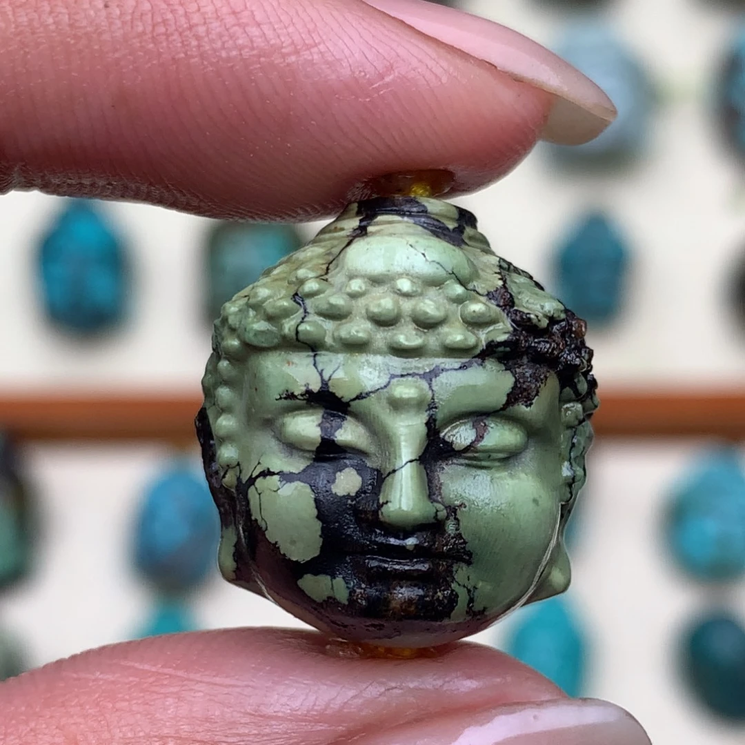 绿松石未镶嵌配饰