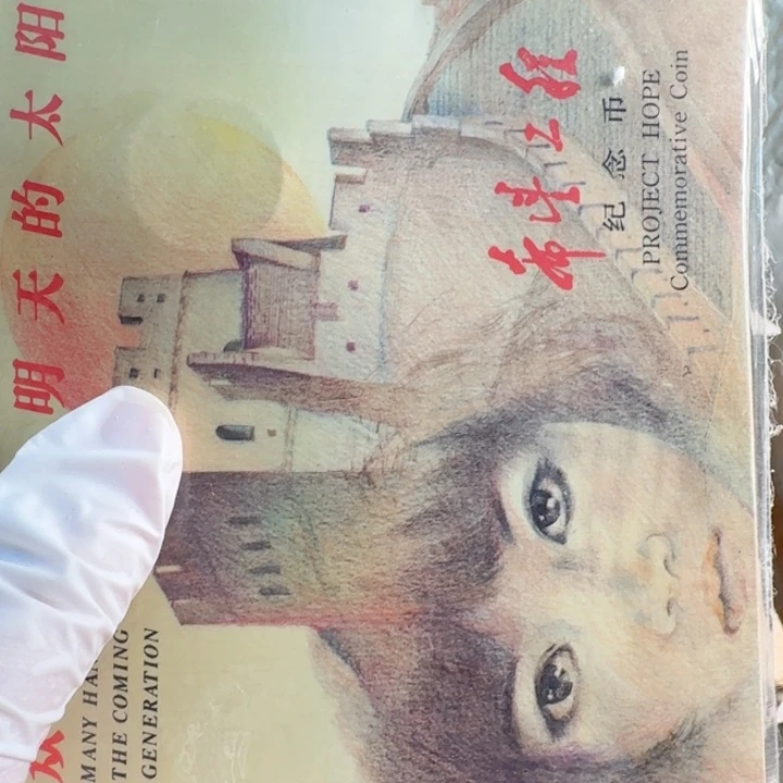 其他普通金属女孩卡册，希望工程