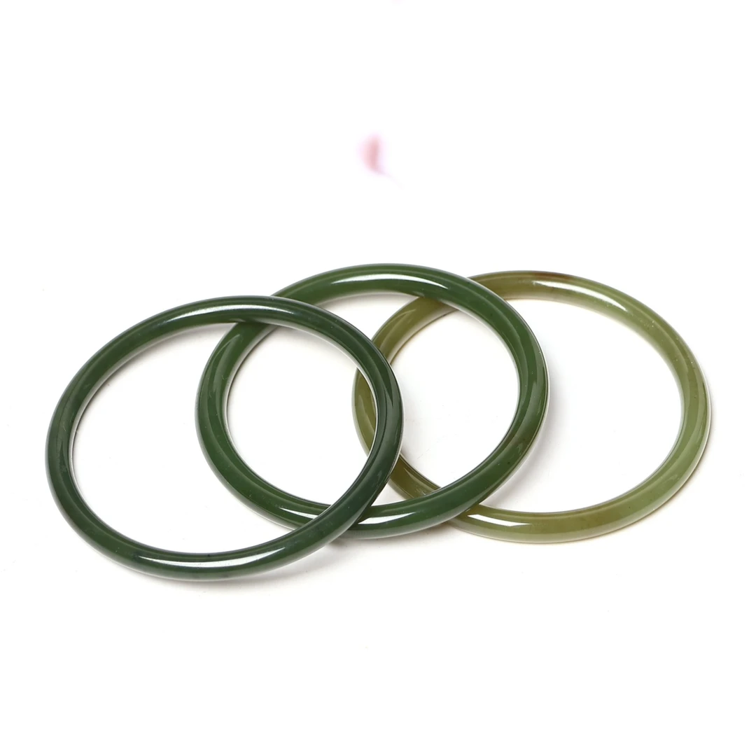 【小胖说玉】和田玉青黄口精美时尚女士叮当镯拍一发一多样性发货