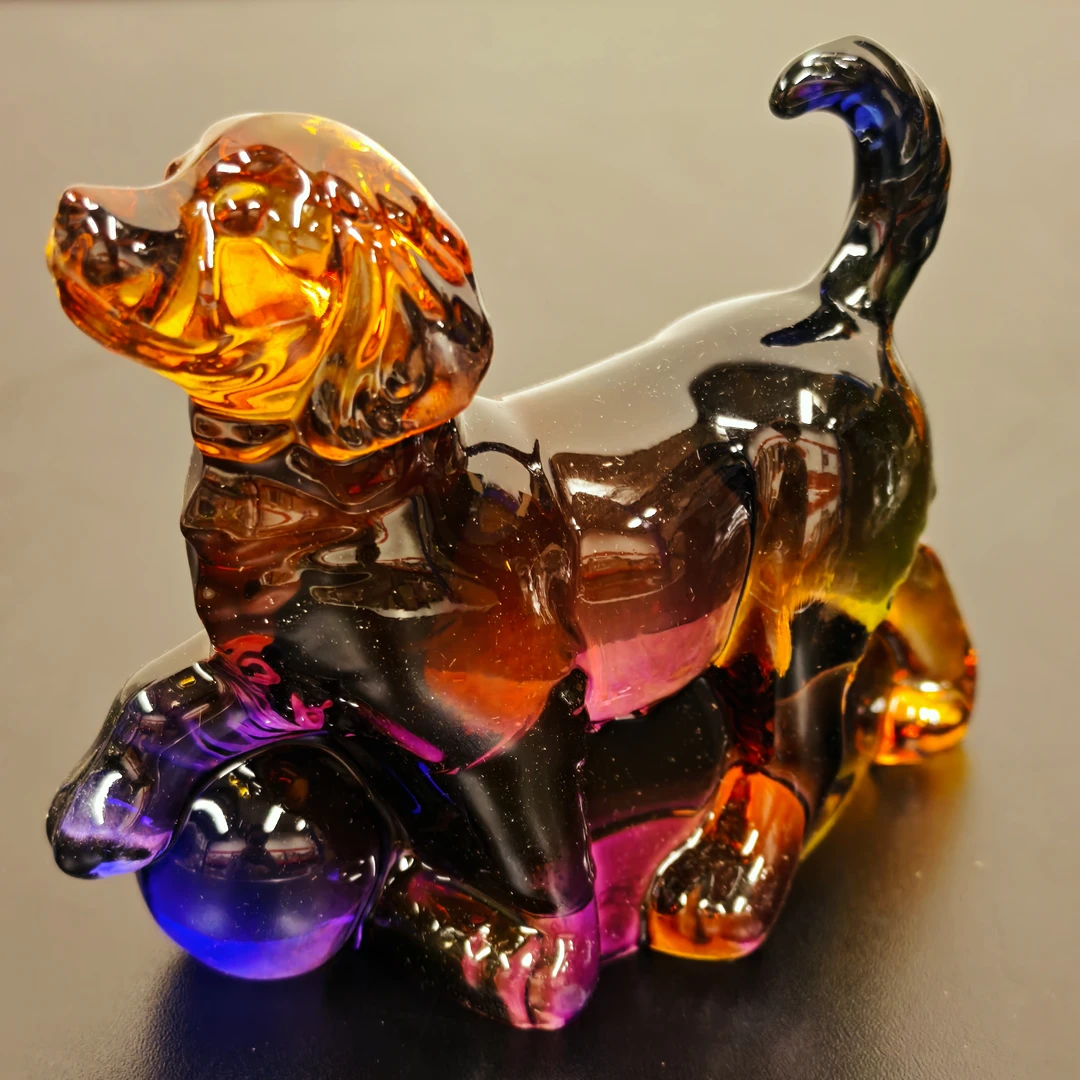 【X-144】彩色小狗摆件