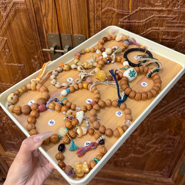 猴头多宝手串女生甜美单圈文玩可盘