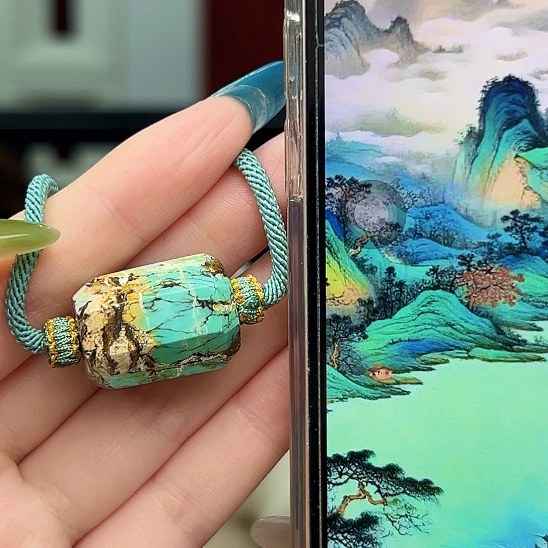 绿松石未镶嵌珠宝奇石