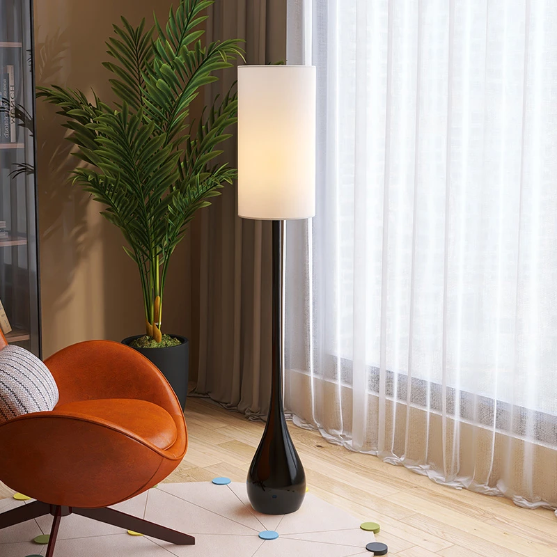 极简LED落地灯现代简约客厅书房北欧卧室轻奢创意节能高颜值智能