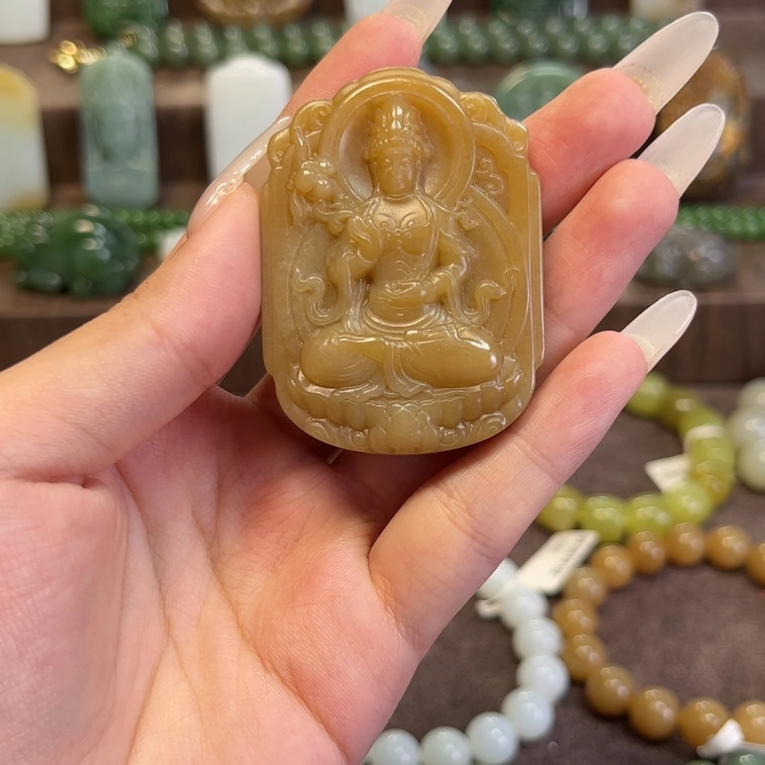 和田玉未镶嵌手串