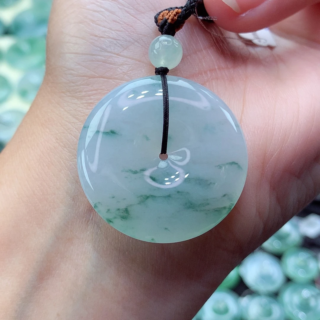 翡翠颈饰未镶嵌81尺寸31.2-6.1