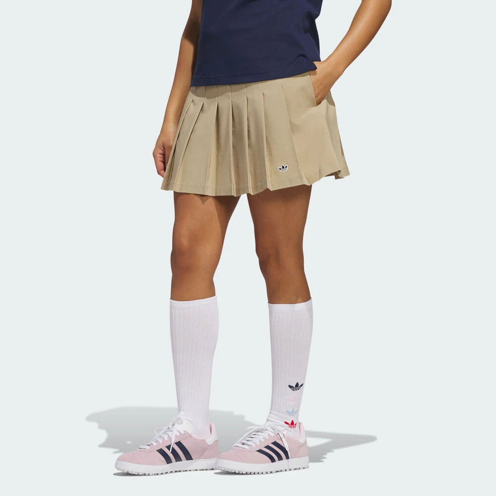 adidas Originals阿迪三叶草女子F Skort W流光风梭织短裙JC6772