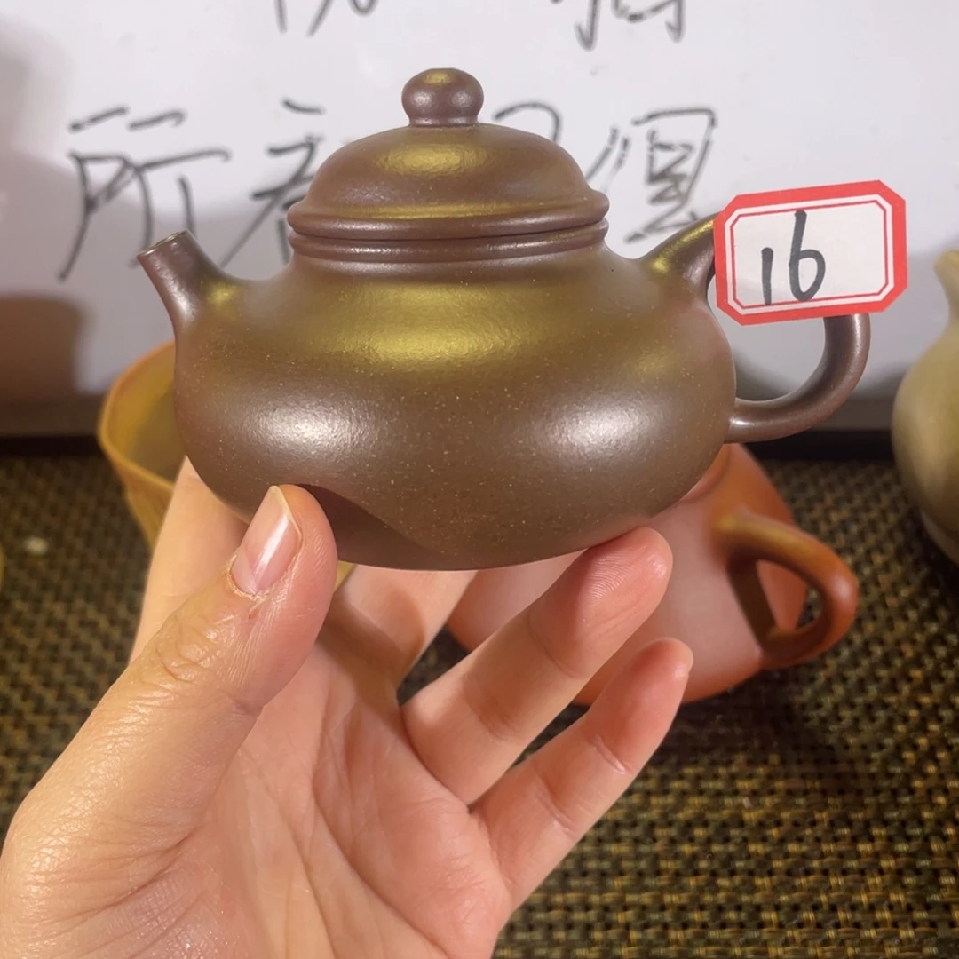 紫砂茶壶容天柴烧