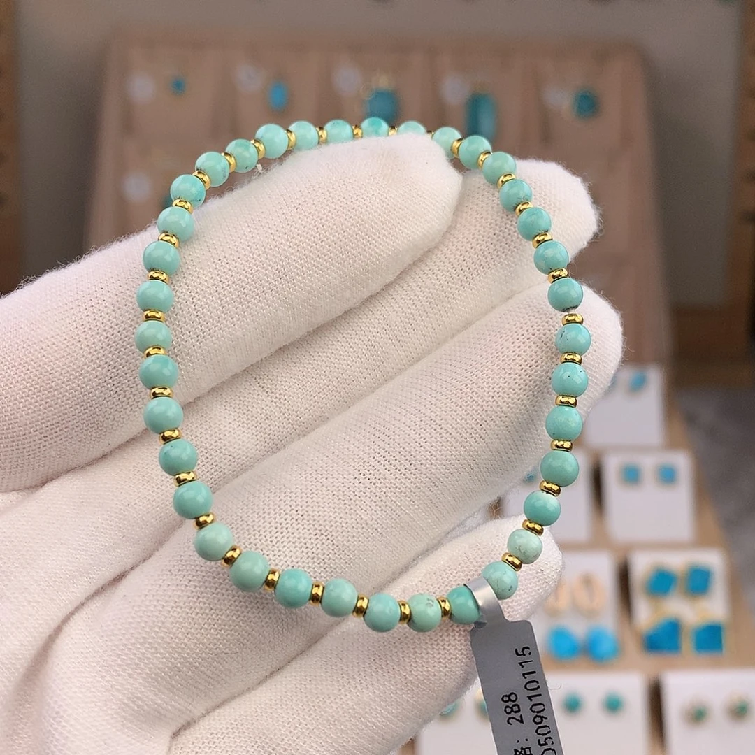 绿松石未镶嵌手链