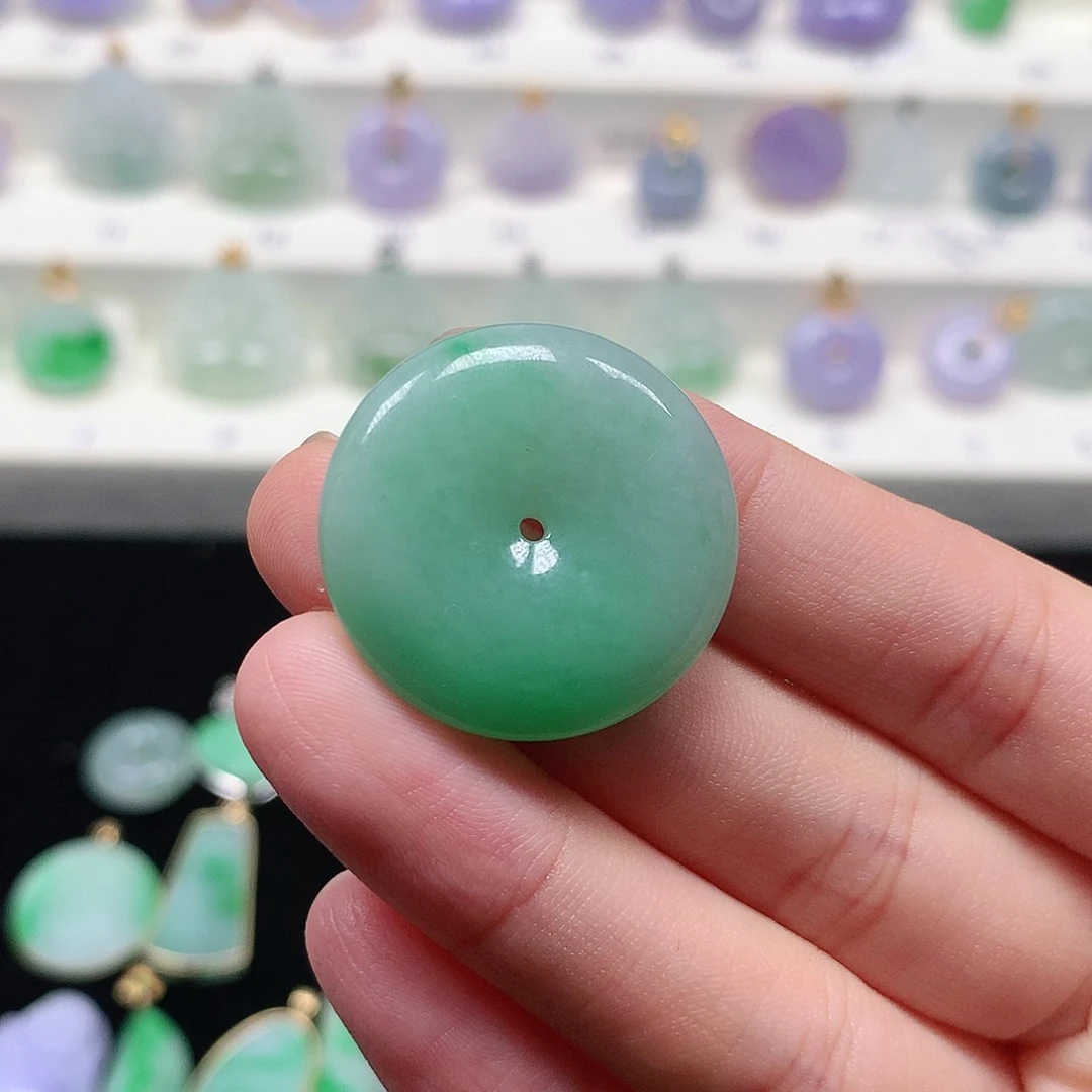 颈饰未镶嵌翡翠翡翠吊坠