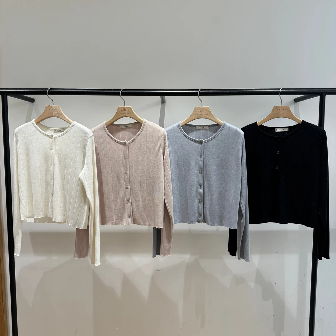 【慧姐韩国正品】2025春夏新ve开衫外套/N退N0换