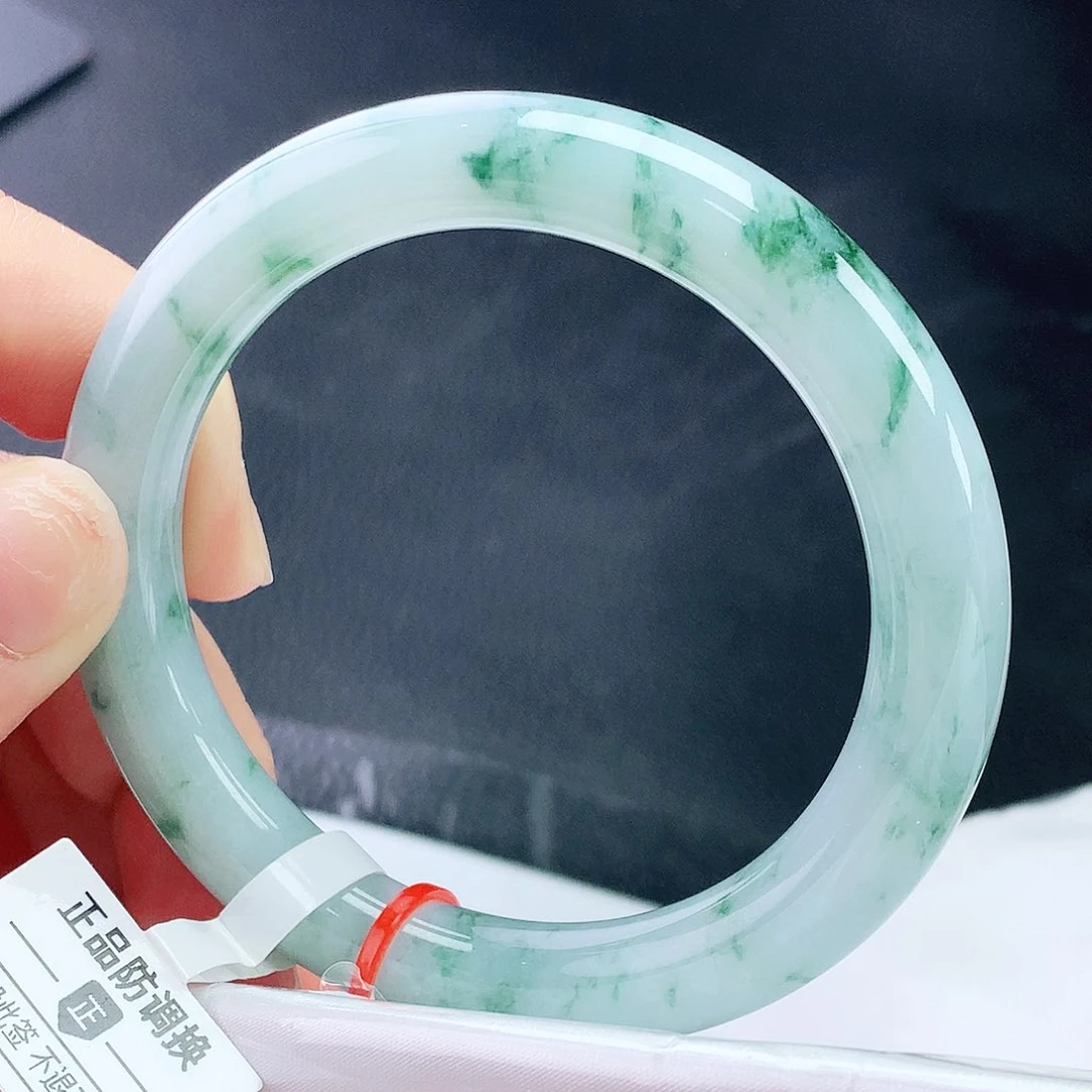 未镶嵌手镯翡翠56圈