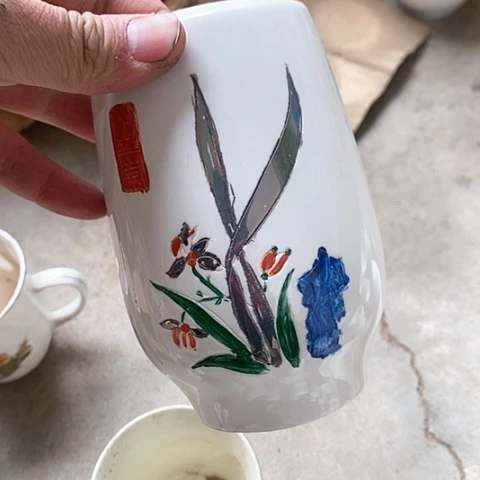 摆件，烧制问题都是正常的哦