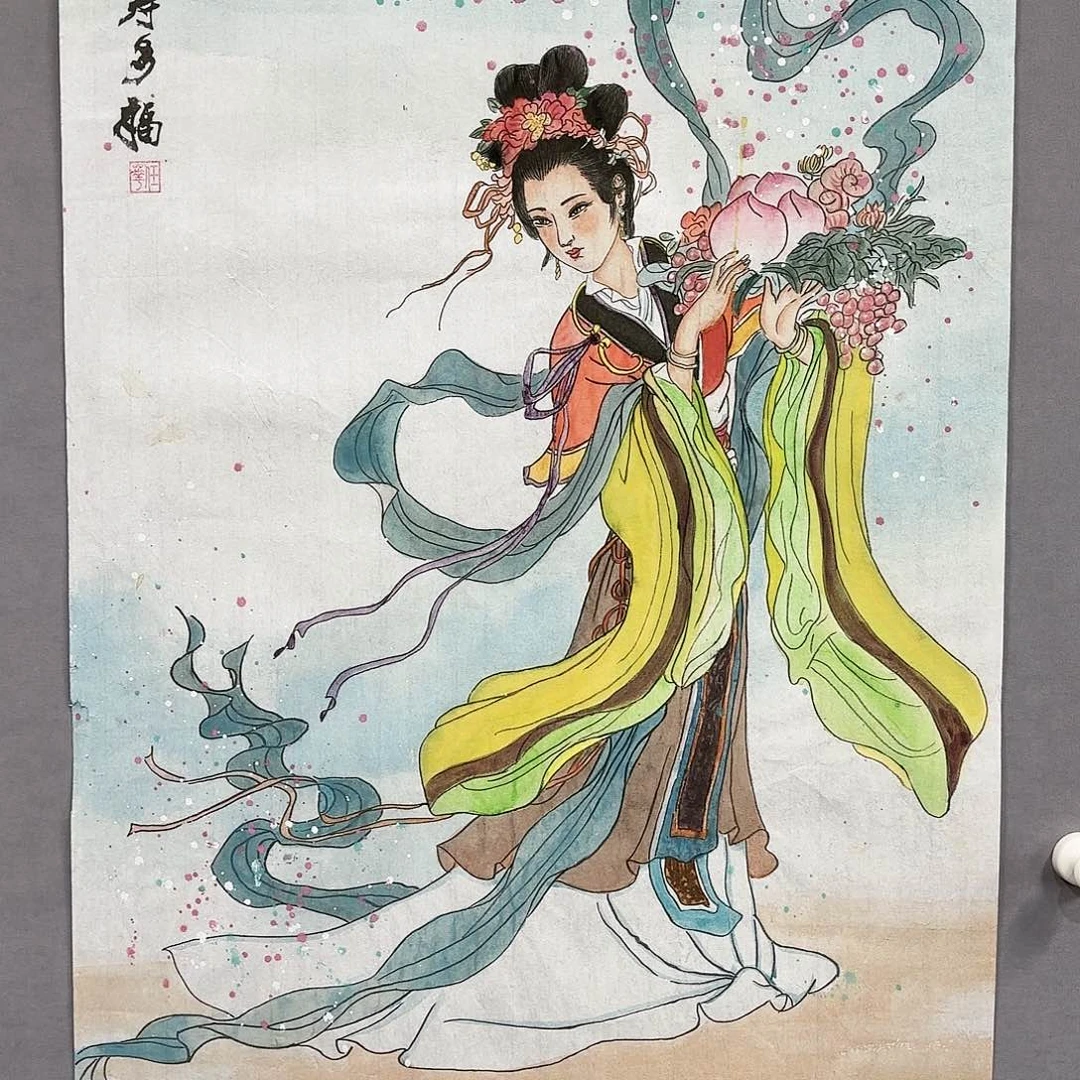 国画国画纯手绘作品请放心去藏