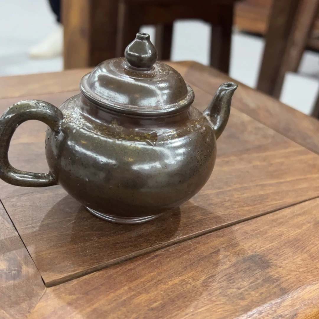 贵台龙窑柴烧茶壶49