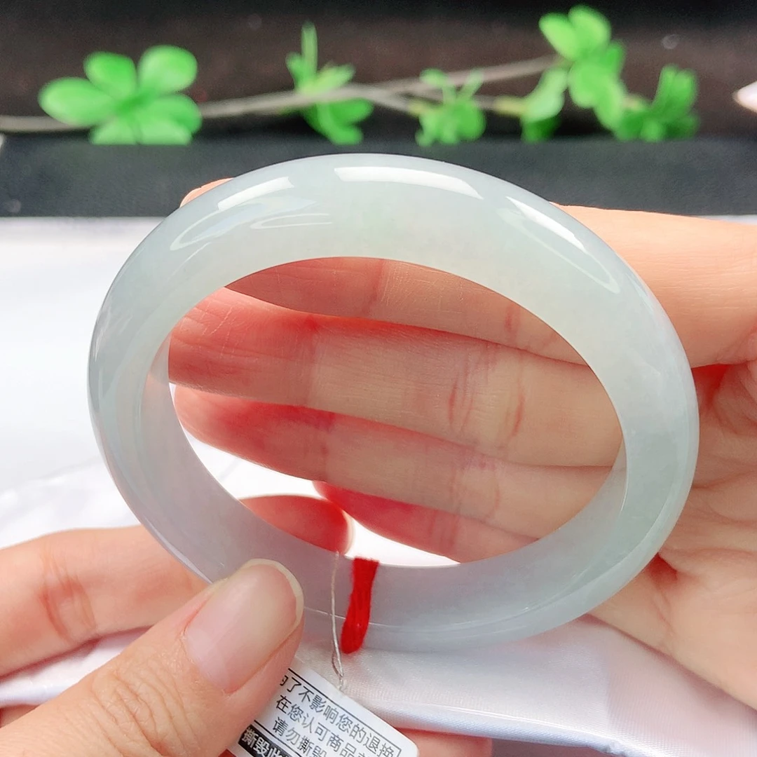 未镶嵌手镯翡翠58圈