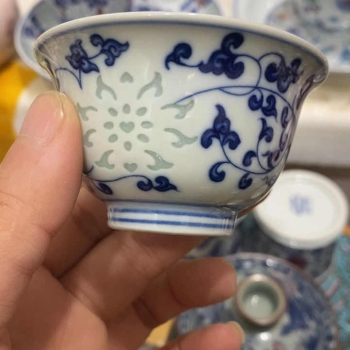 陶摆件景德镇陶瓷主人杯233