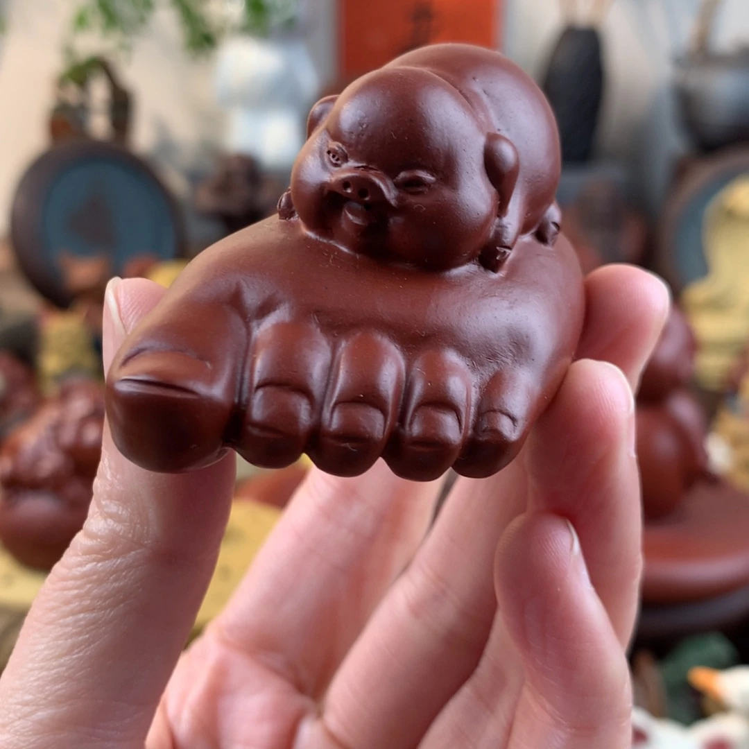 紫砂茶宠足足有余