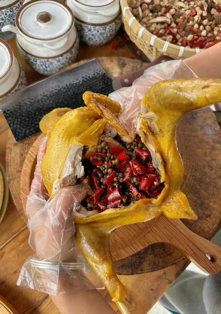 正宗椒麻鸡麻椒鸡鸡肉麻椒四川特产手撕鸡开袋即食休闲小吃