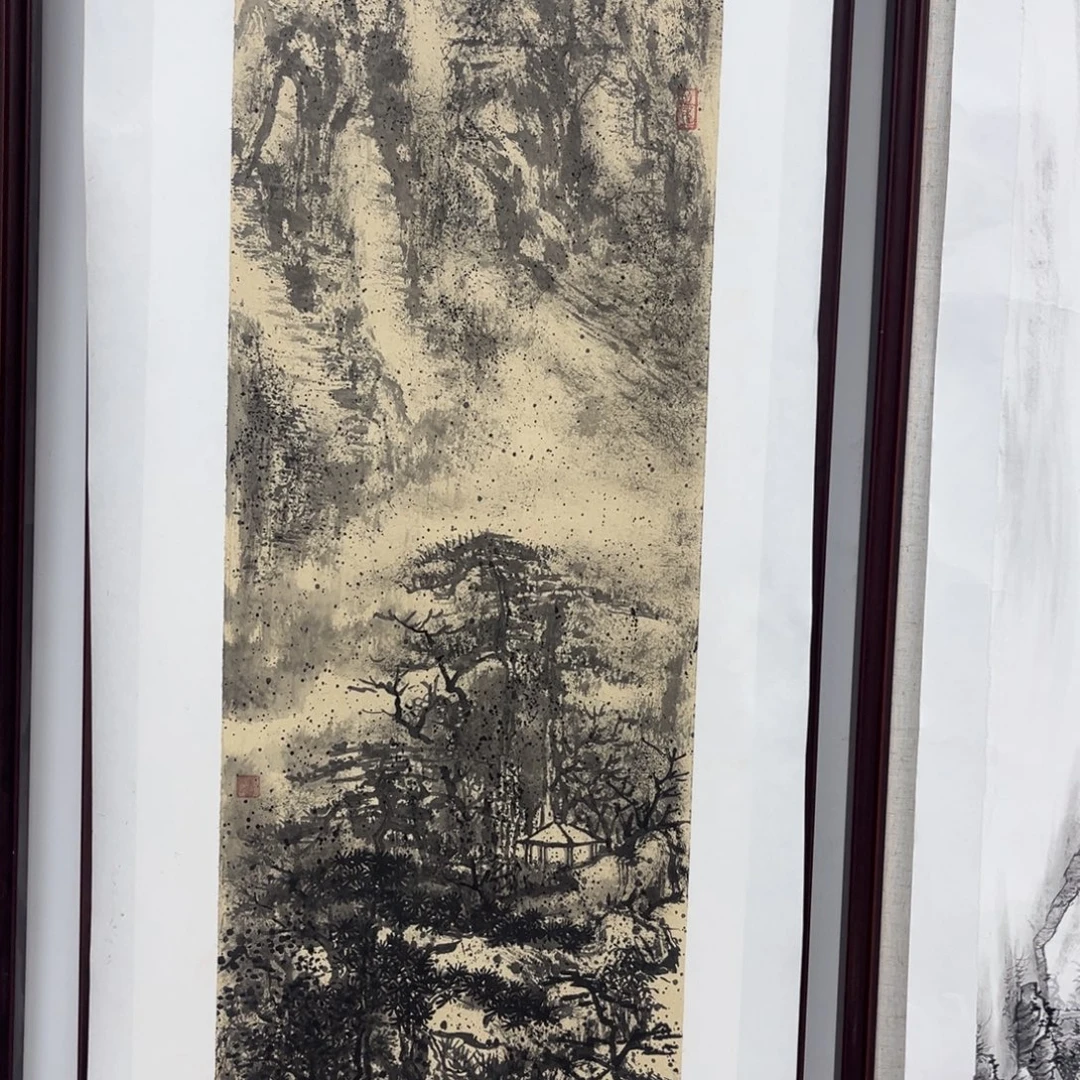 泉***夫国画绘画作品多次参加全国