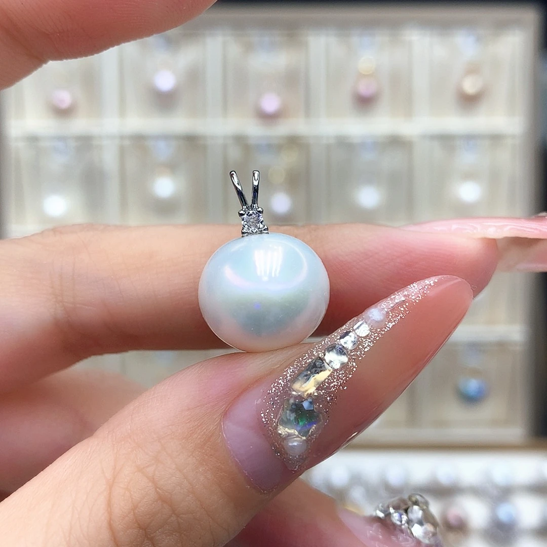 淡水珍珠合金颈饰