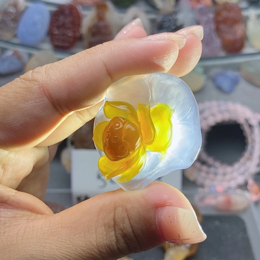 【闪购商品】未镶嵌吊坠定制玛瑙