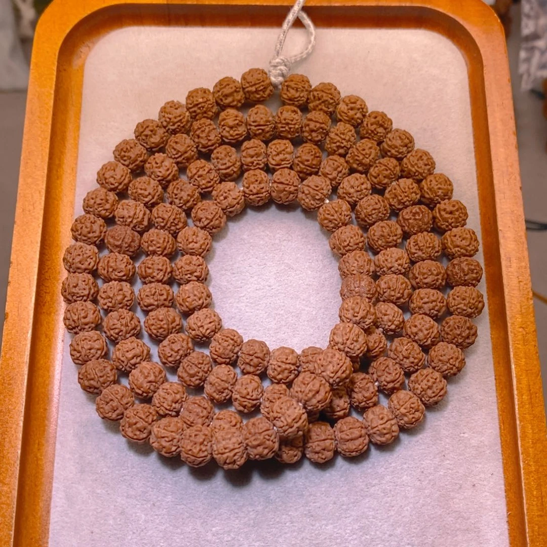 金刚菩提手串南瓜桩老树王108脖挂9+