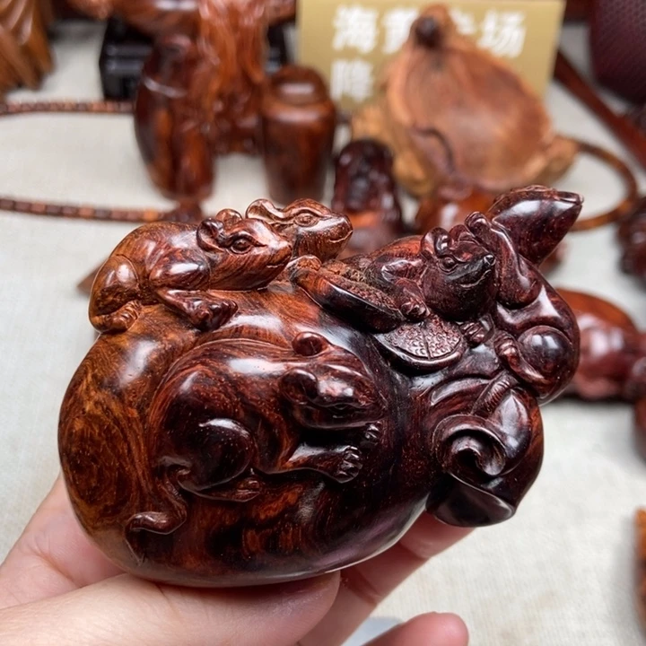 黄花梨/降香黄檀其他五鼠运财