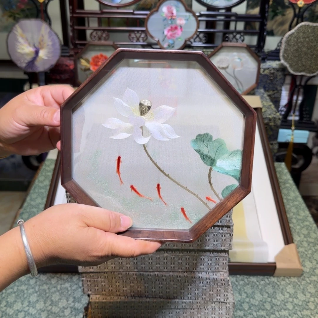 刺绣手工苏绣工艺制作技艺精品