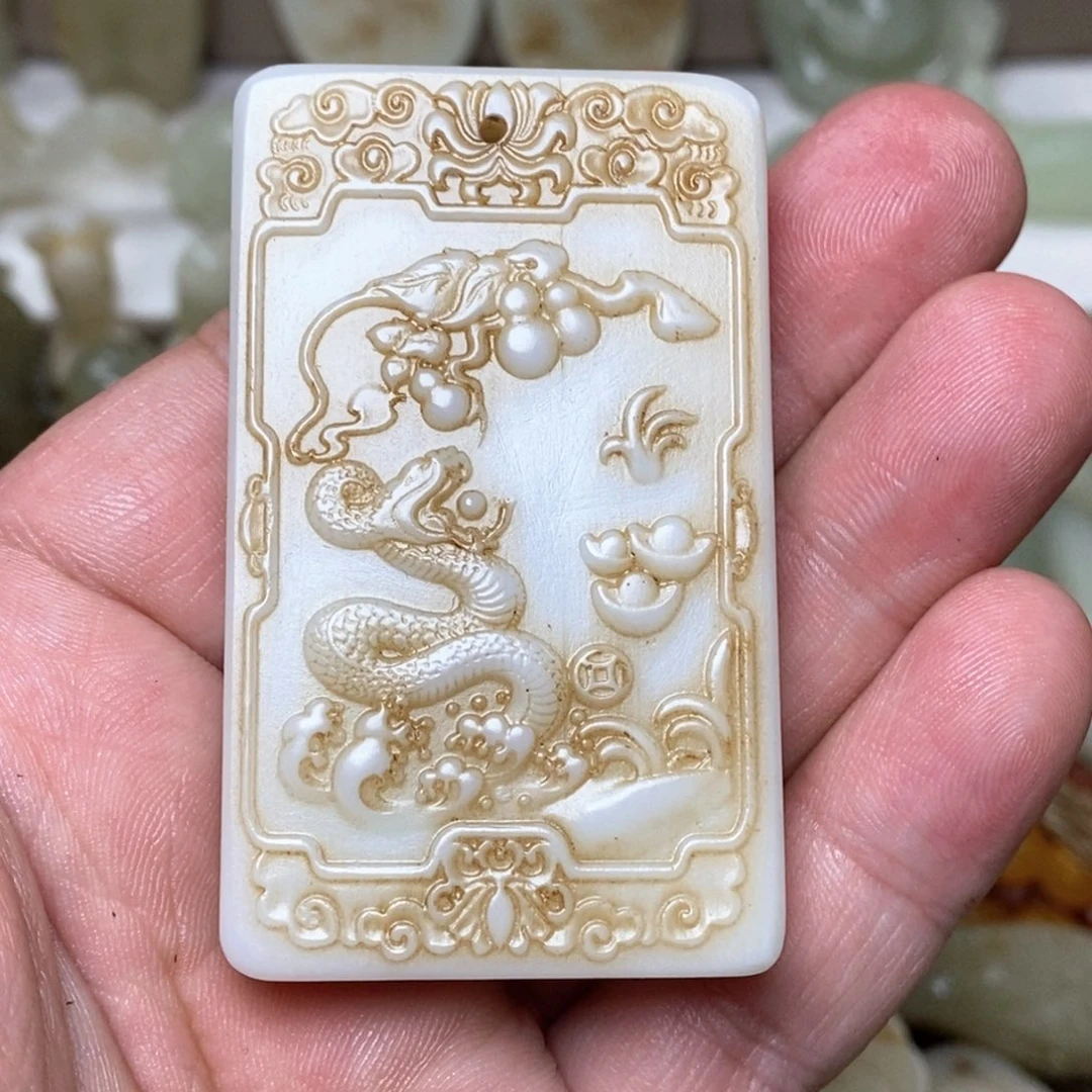 和田玉颈饰未镶嵌*️****