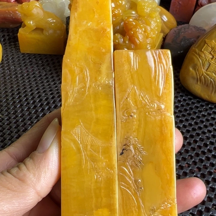 寿山石石*杜林印章两个