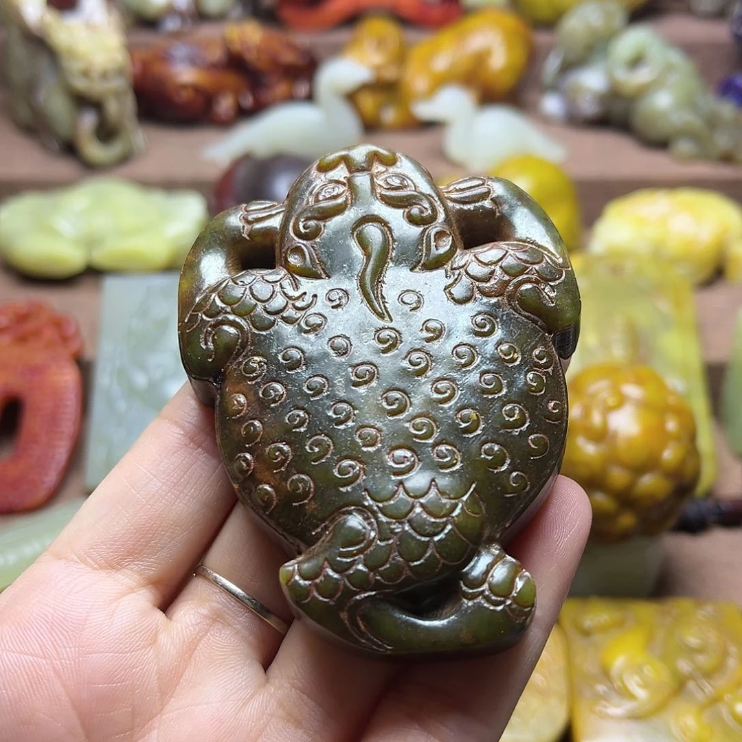 白玉菩提吊坠133。。