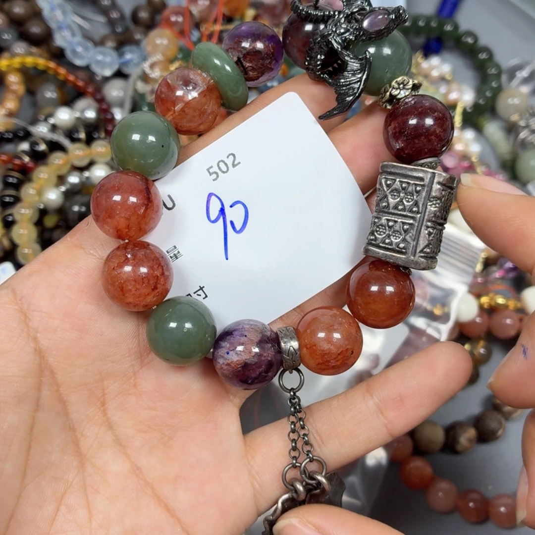 手链银S925镶嵌水晶UU502