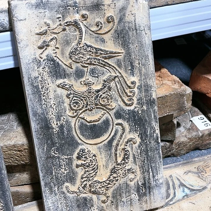 瓦当摆件摆件茶桌茶台陶瓷到****里