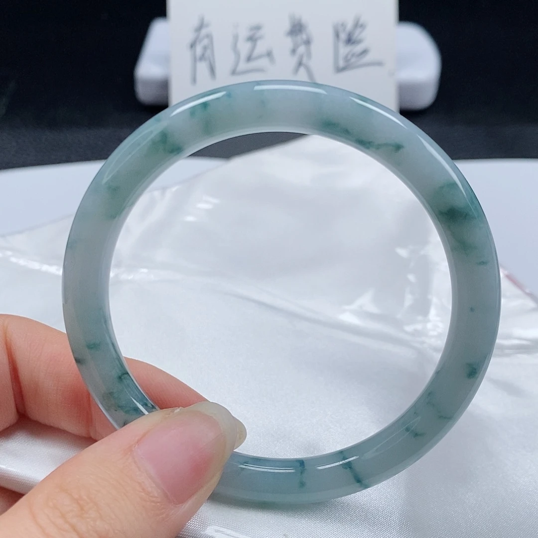 【闪购商品】翡翠手镯（圆镯）未镶嵌345号