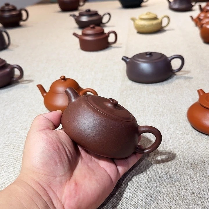 心***虎茶壶紫砂原矿紫砂壶