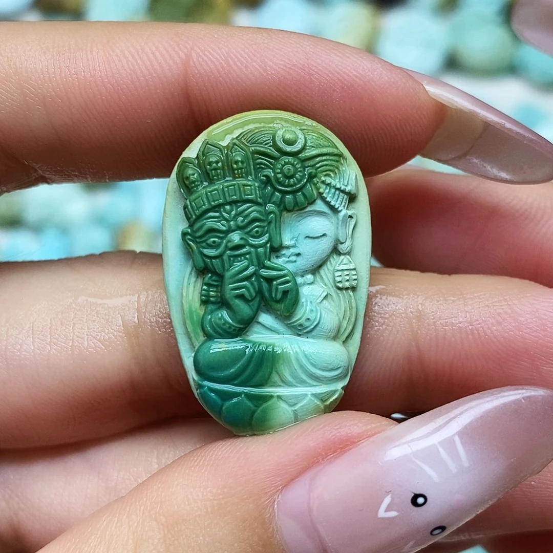 绿松石未镶嵌配饰