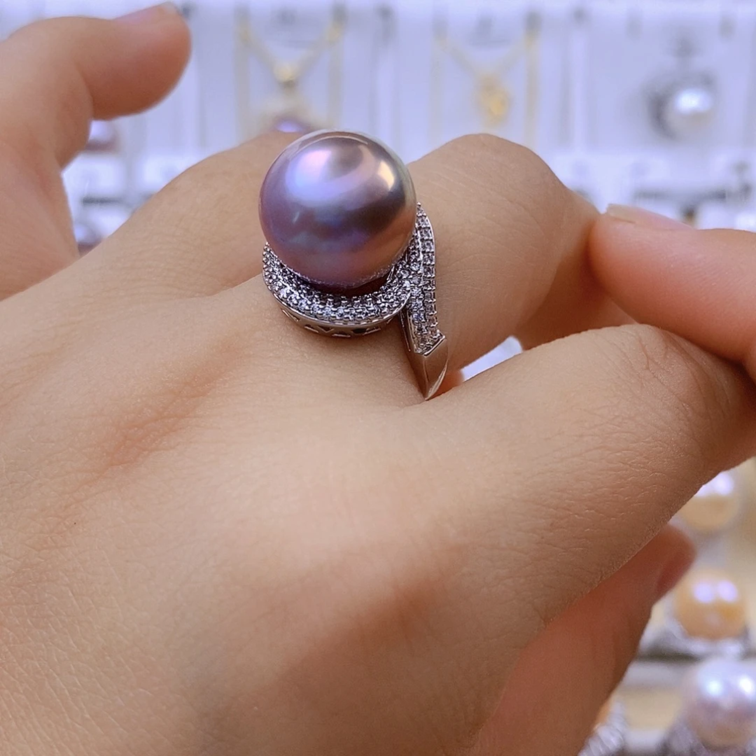 未镶嵌淡水珍珠戒指