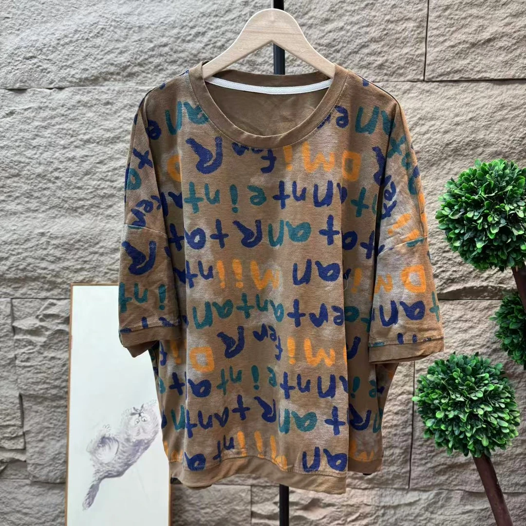 13153新款夏季休闲气质减龄百搭显瘦T恤