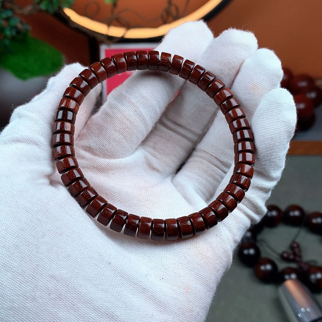 木小叶紫檀珠子手串