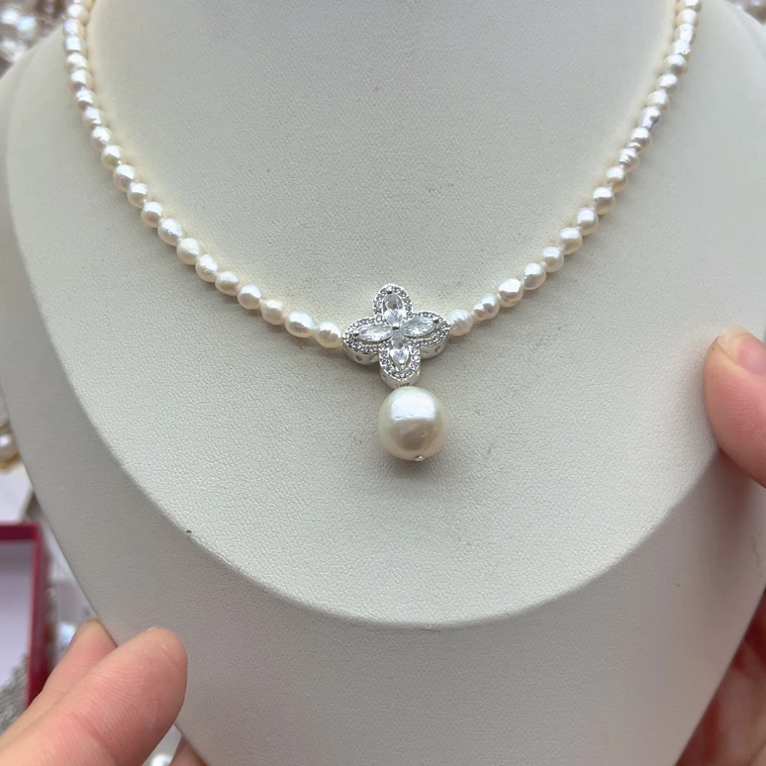 颈饰未镶嵌淡水珍珠
