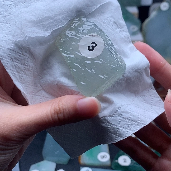 翡翠裸石天然翡翠3