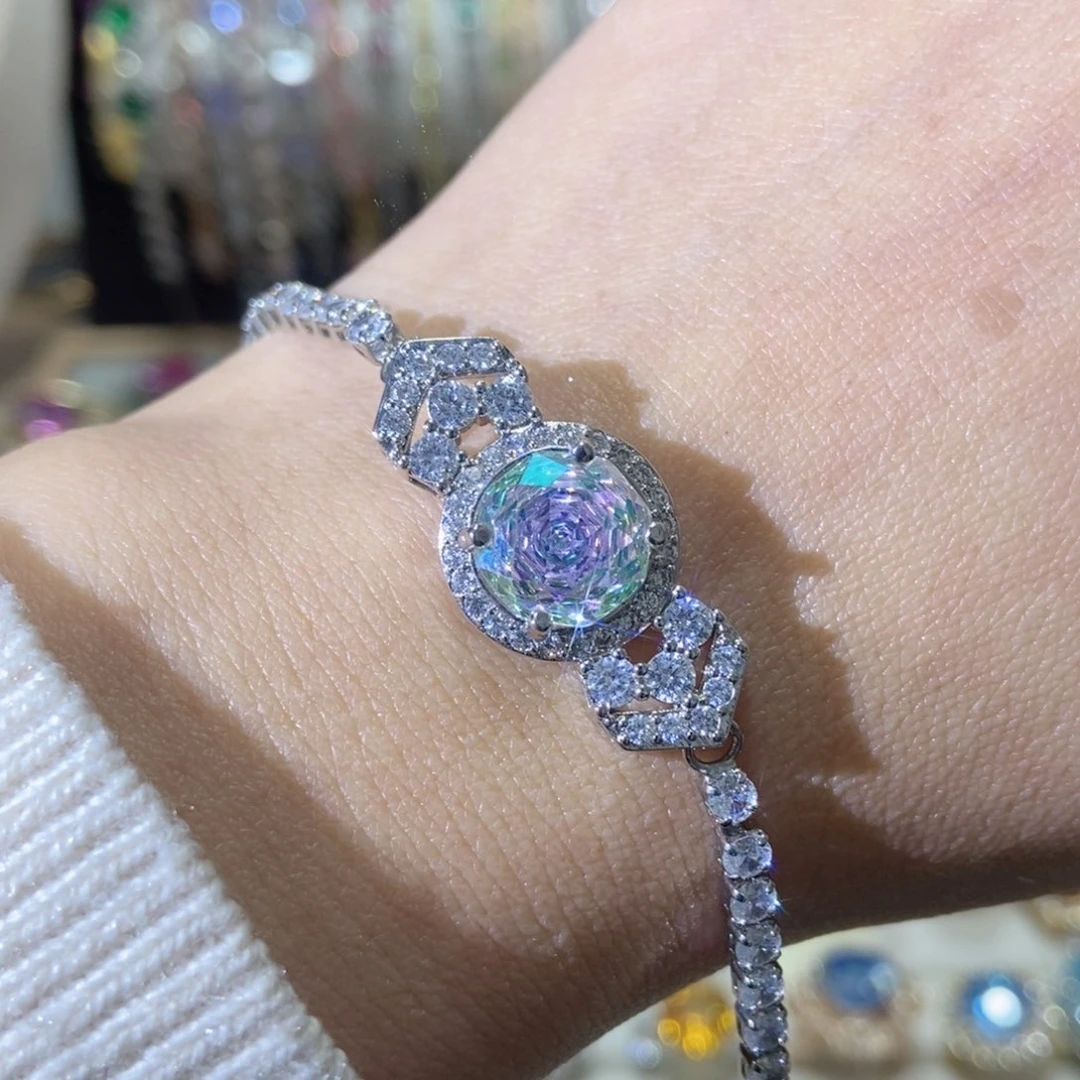 66锆石（处理）手链