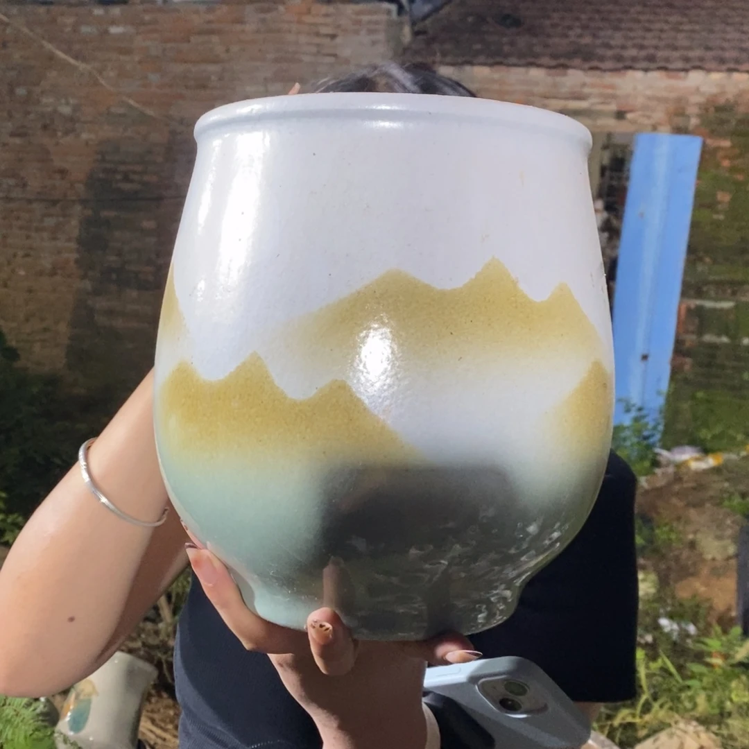 紫砂花盆瑕疵20/25