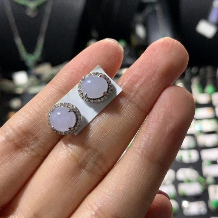 翡翠银S925镶嵌戒指