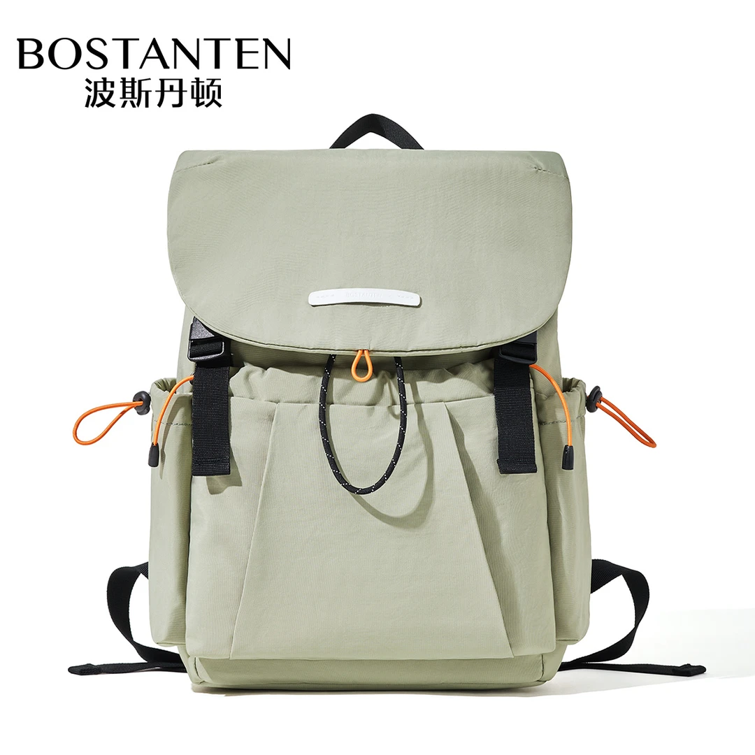 波斯丹顿大学生书包女轻便抽绳登山双肩背包男户外运动旅行大容量