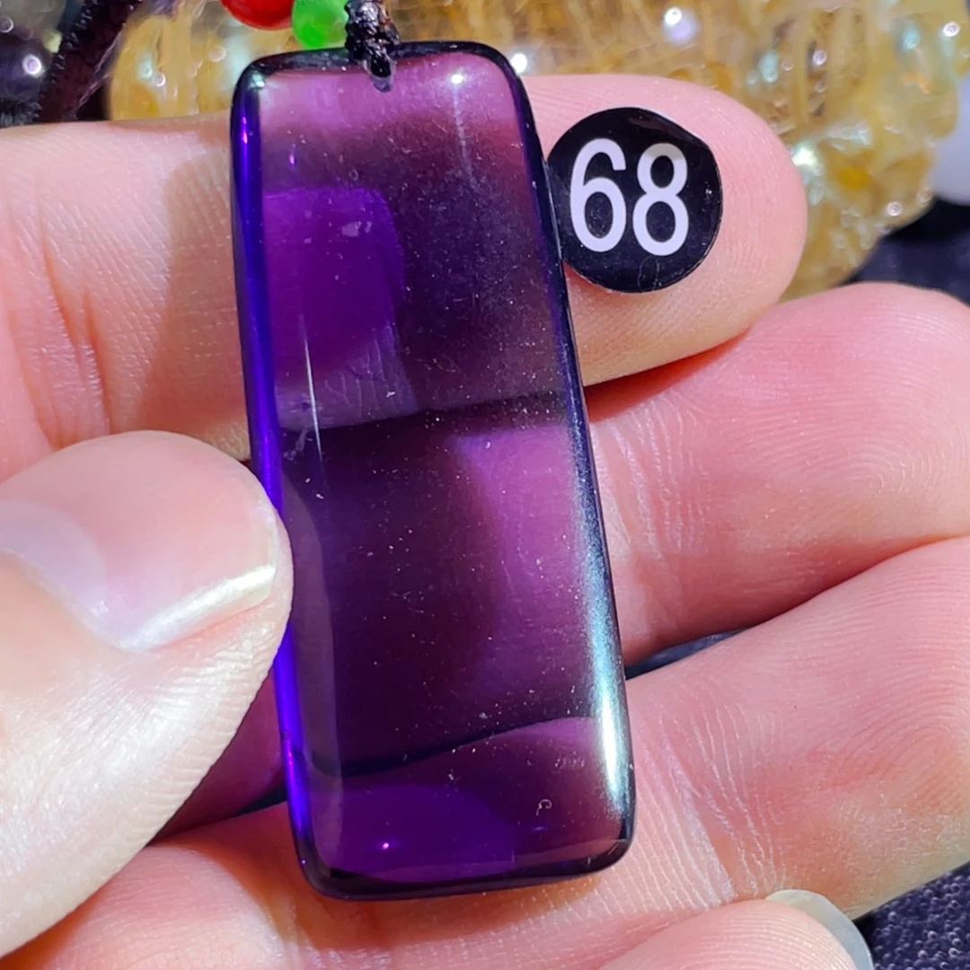 枫***染吊坠(不含链)未镶嵌紫晶