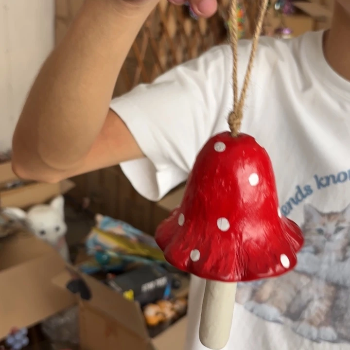 盖碗样品样品蘑菇风铃