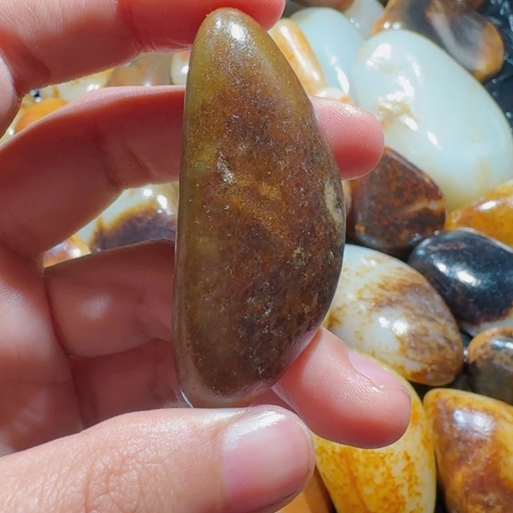 和田玉未镶嵌挂件44克